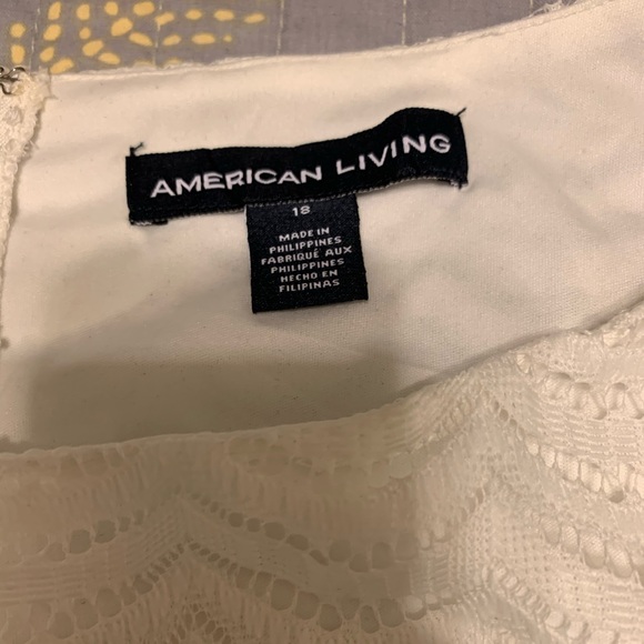 White Lace Dreams Sleeveless Dress - Picture 3 of 3